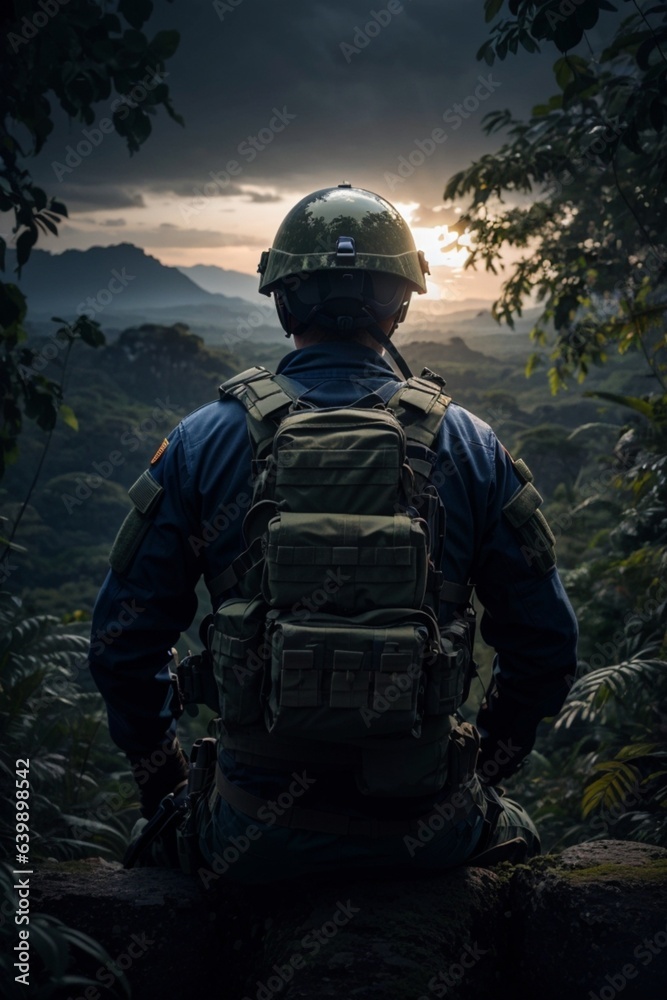 soldier in uniform soldier in uniform