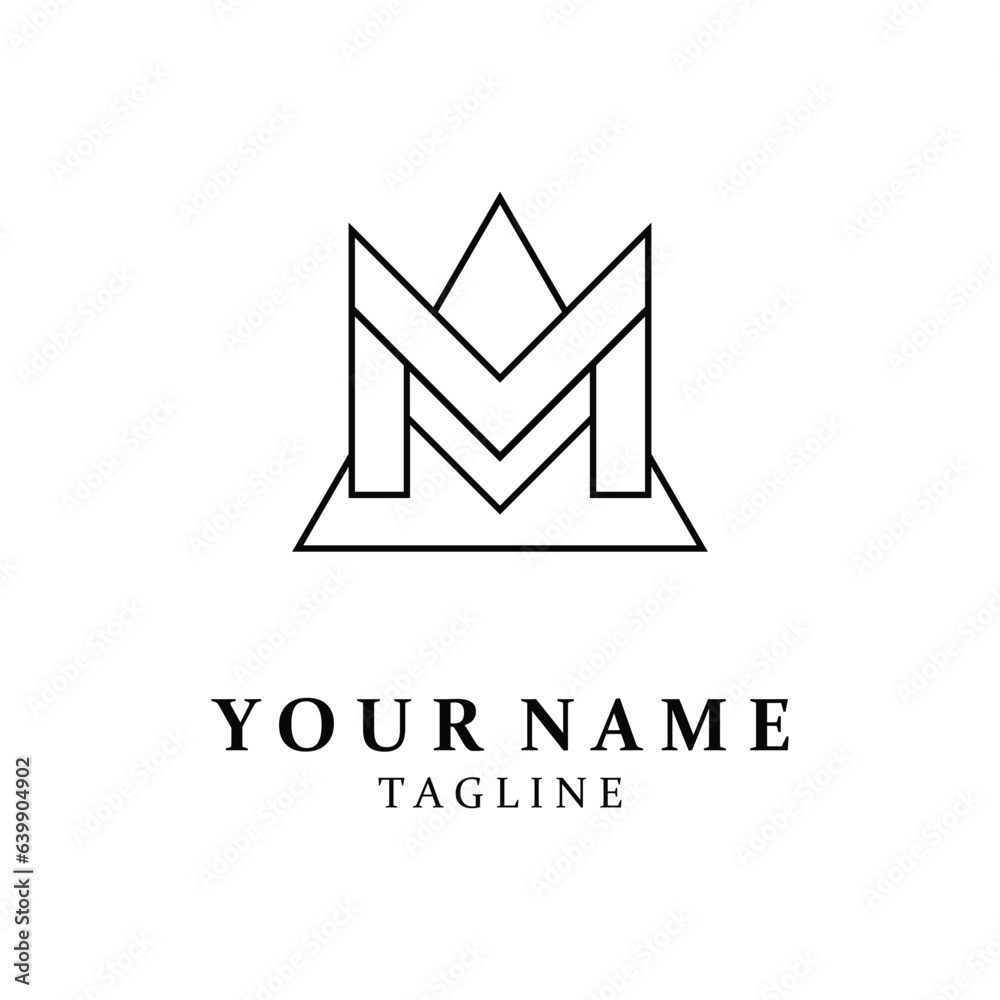 M Letter Logo Template M Letter Logo Template
