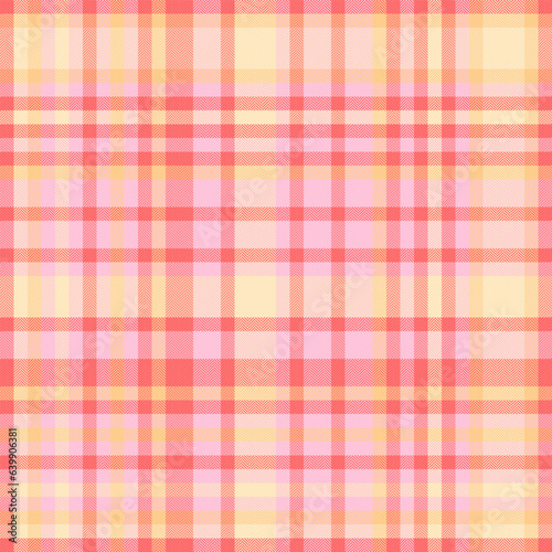 Textile vector texture of tartan check fabric with a pattern background seamless plaid.