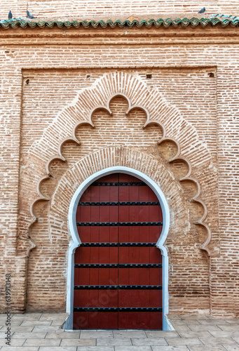 Koutubia mosque arabic door © atosan