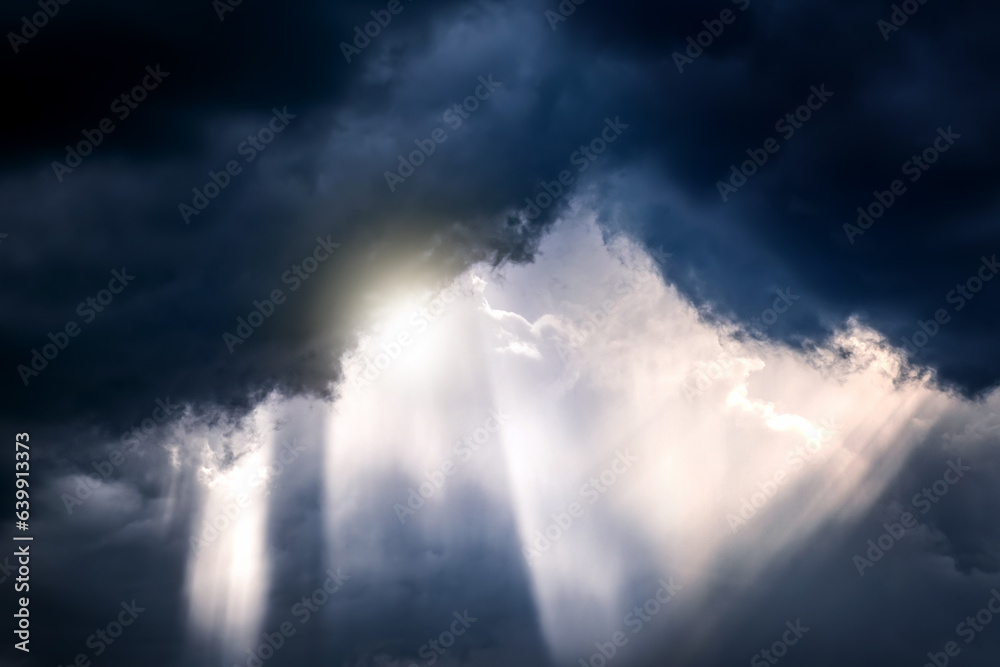Cloudscape with a Light Cloudscape with a Light