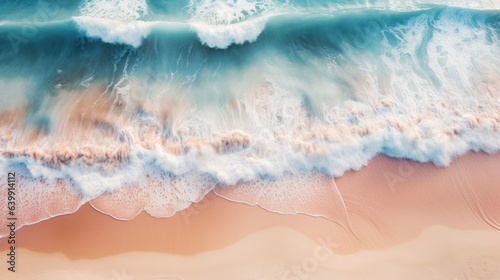 wave, beach, summer, sand, sea, ocean, travel, nature, lagoon, paradise. background picture is wave of ocean beach. color of sea is navy and green blue. when wave impact at sand born of bubble so much