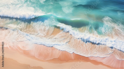 wave, beach, summer, sand, sea, ocean, travel, nature, lagoon, paradise. background picture is wave of ocean beach. color of sea is navy and green blue. when wave impact at sand born of bubble so much