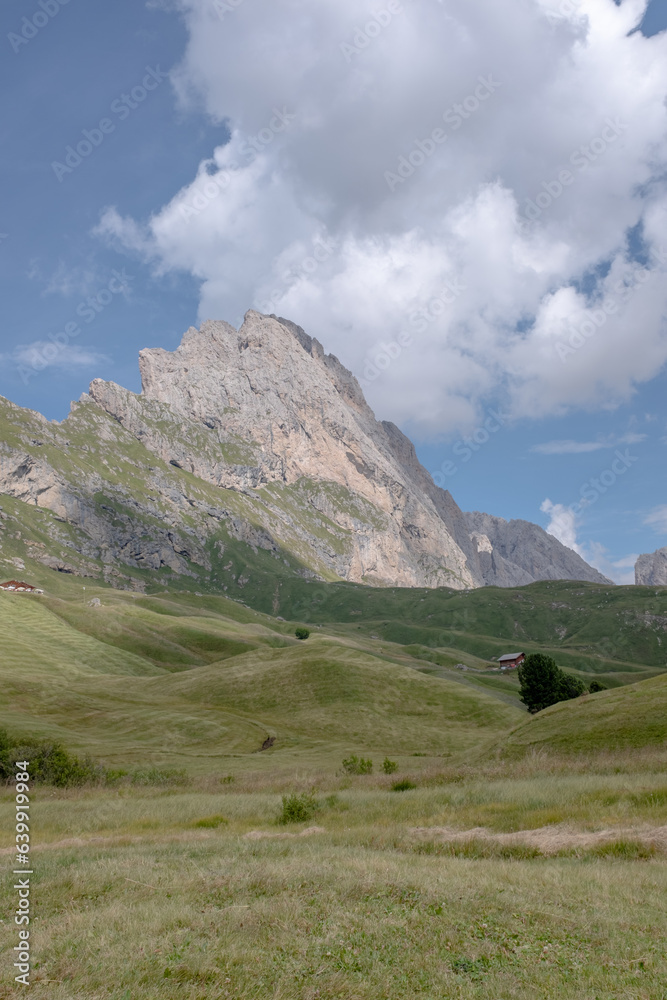 Obraz premium italian dolomites, monte seceda