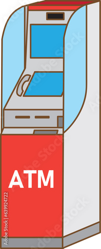 ATMのイラスト

