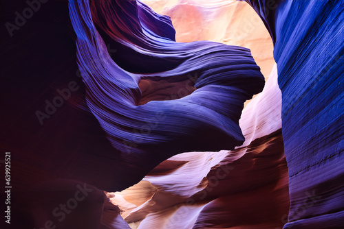 Magical Antelope Canyon in Arizona near Page USA