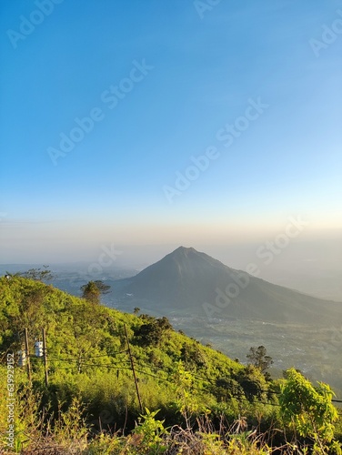 view from the mountain