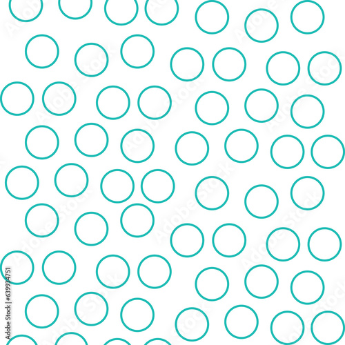 seamless pattern of circles