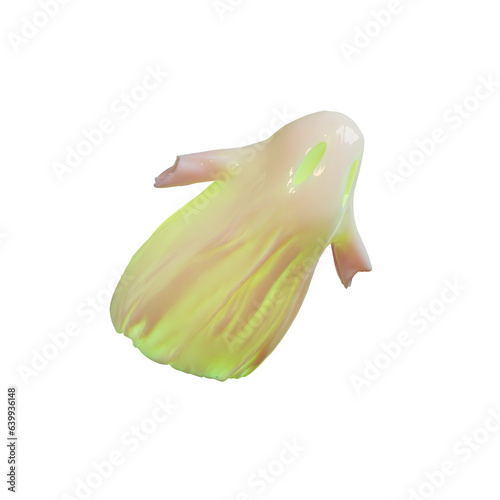 little ghost on Halloween.