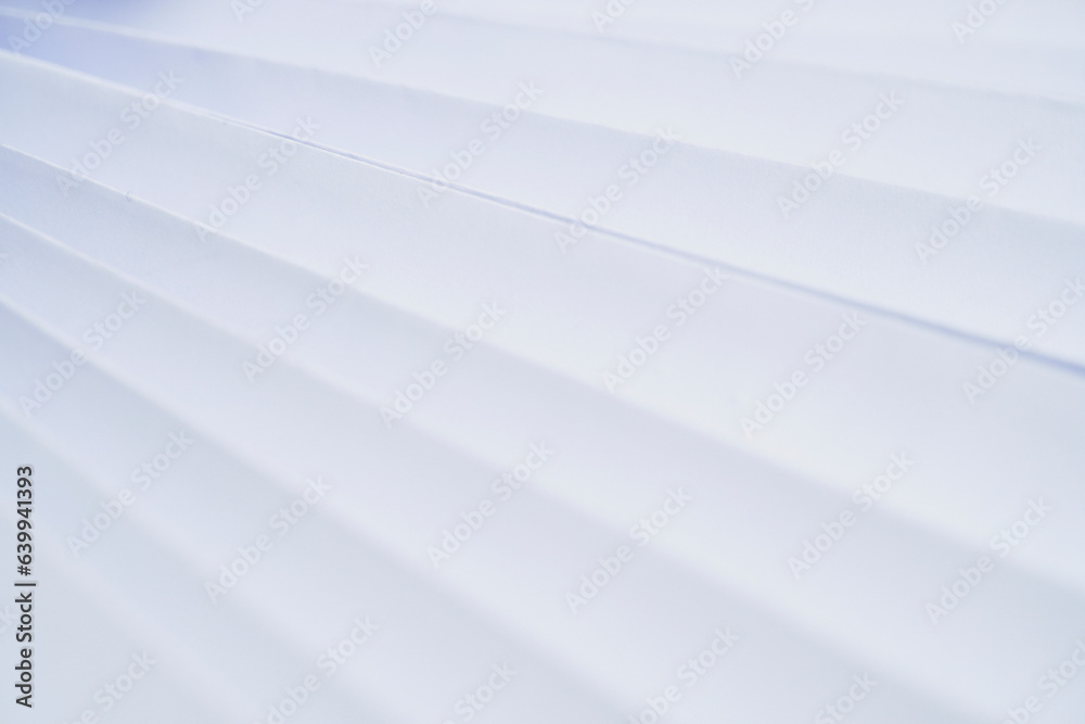 Fototapeta premium Zig Zag Folded paper background high key