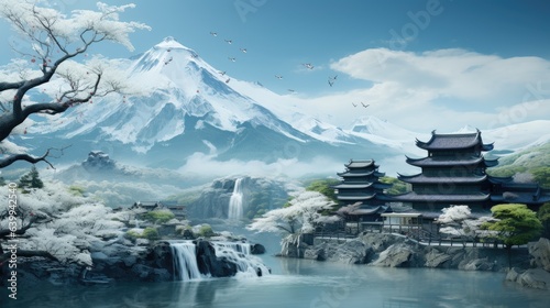 Whimsical Horizons A Digital Odyssey of Serenity - generative ai