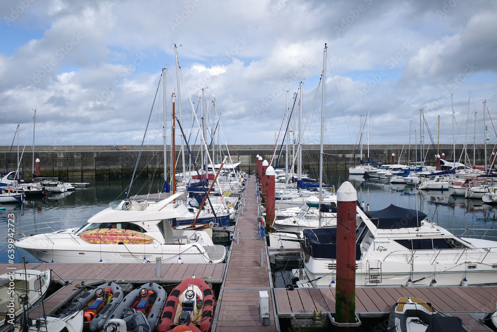 Fototapeta premium Marina, Greystones, Wicklow, Ireland