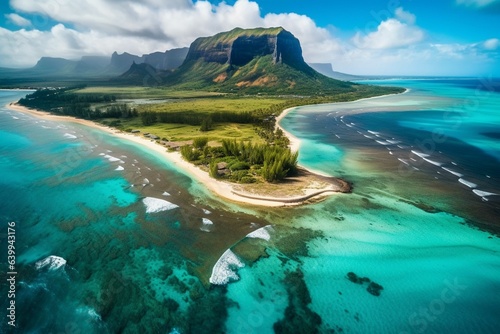 Wallpaper Mural Ocean in the mountains Torontodigital.ca