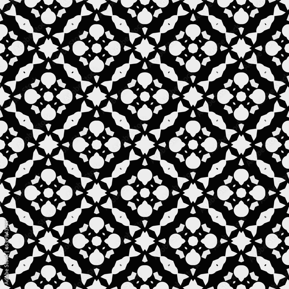 White background with black pattern. Seamless texture for fashion, textile design, on wall paper, wrapping paper, fabrics and home decor. Simple repeat pattern.
White background with black pattern. Seamless texture for fashion, textile design, on wall paper, wrapping paper, fabrics and home decor. Simple repeat pattern.