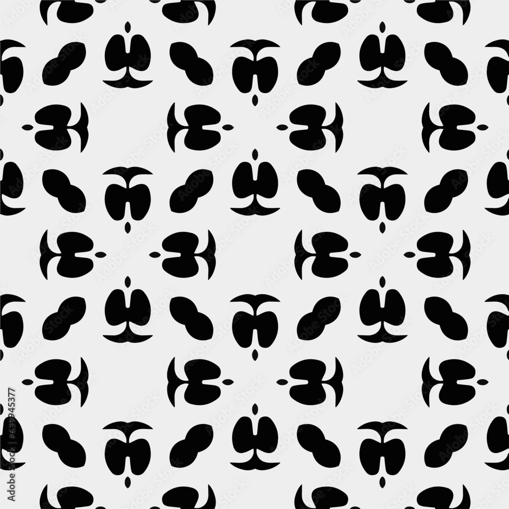 White background with black pattern. Seamless texture for fashion, textile design, on wall paper, wrapping paper, fabrics and home decor. Simple repeat pattern. White background with black pattern. Seamless texture for fashion, textile design, on wall paper, wrapping paper, fabrics and home decor. Simple repeat pattern.