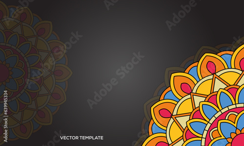 Mandala Background, Mandala template, Background template, Mandala design