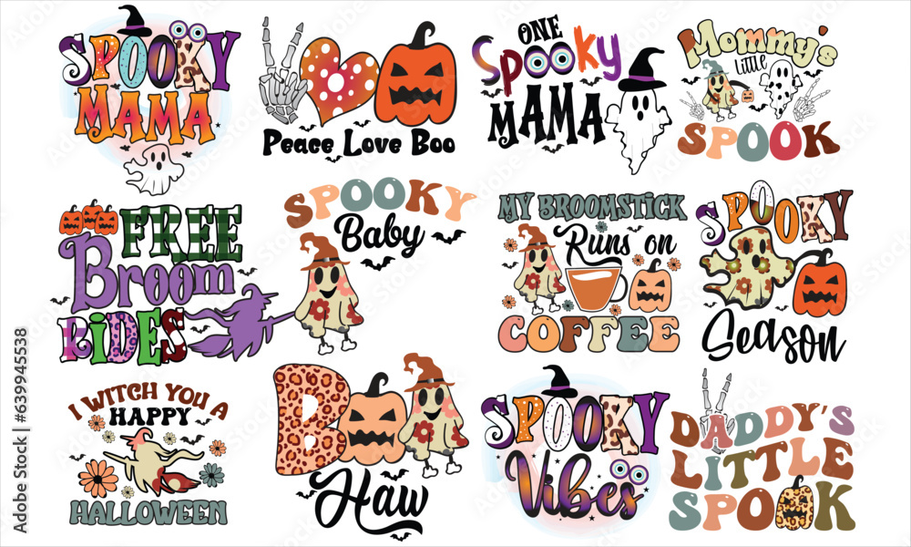 Obraz premium Halloween Sublimation Design Bundle