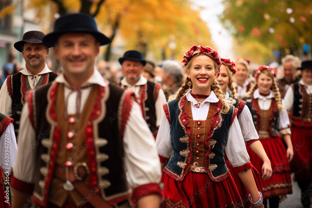 Octoberfest event in munich germany