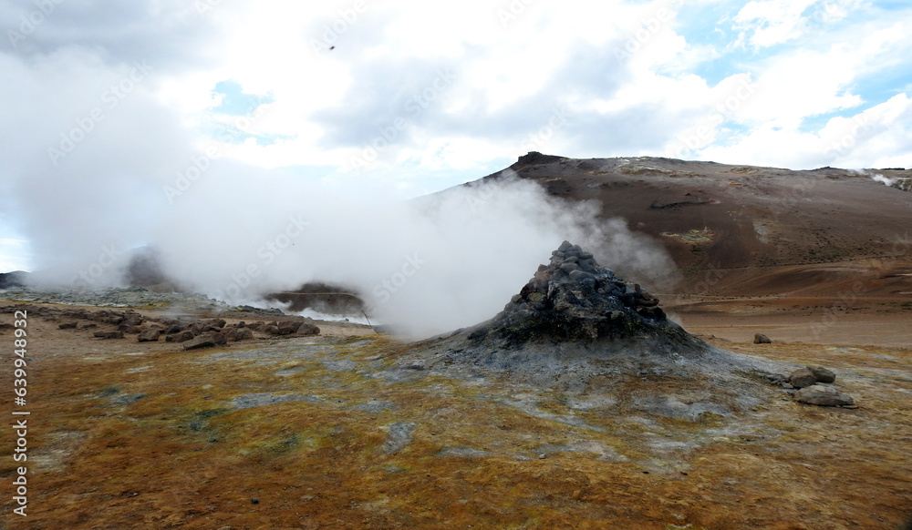 M vatn, Area, Hverir Geothermal Area - N mafjall, Iceland