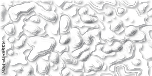 Topographic map. Geographic mountain relief. Abstract lines background paper texture Imitation of a geographical map shades .Topographic contour lines vector map seamless pattern vector illustration.