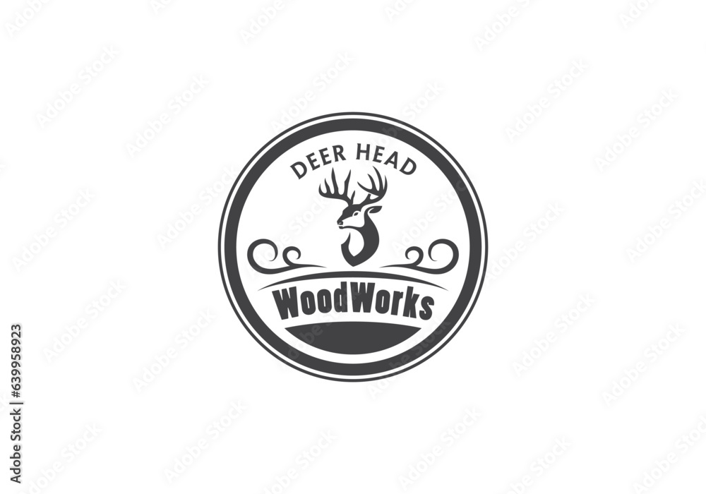 this is a a unique deer logo design for your business this is a a unique deer logo design for your business