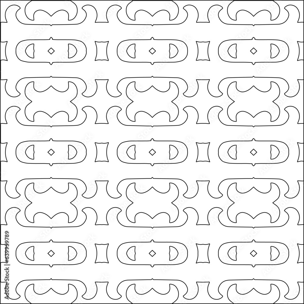 Stylish texture with figures from lines.Abstract geometric black and white pattern for web page, textures, card, poster, fabric, textile. Monochrome graphic repeating design. Stylish texture with figures from lines.Abstract geometric black and white pattern for web page, textures, card, poster, fabric, textile. Monochrome graphic repeating design.