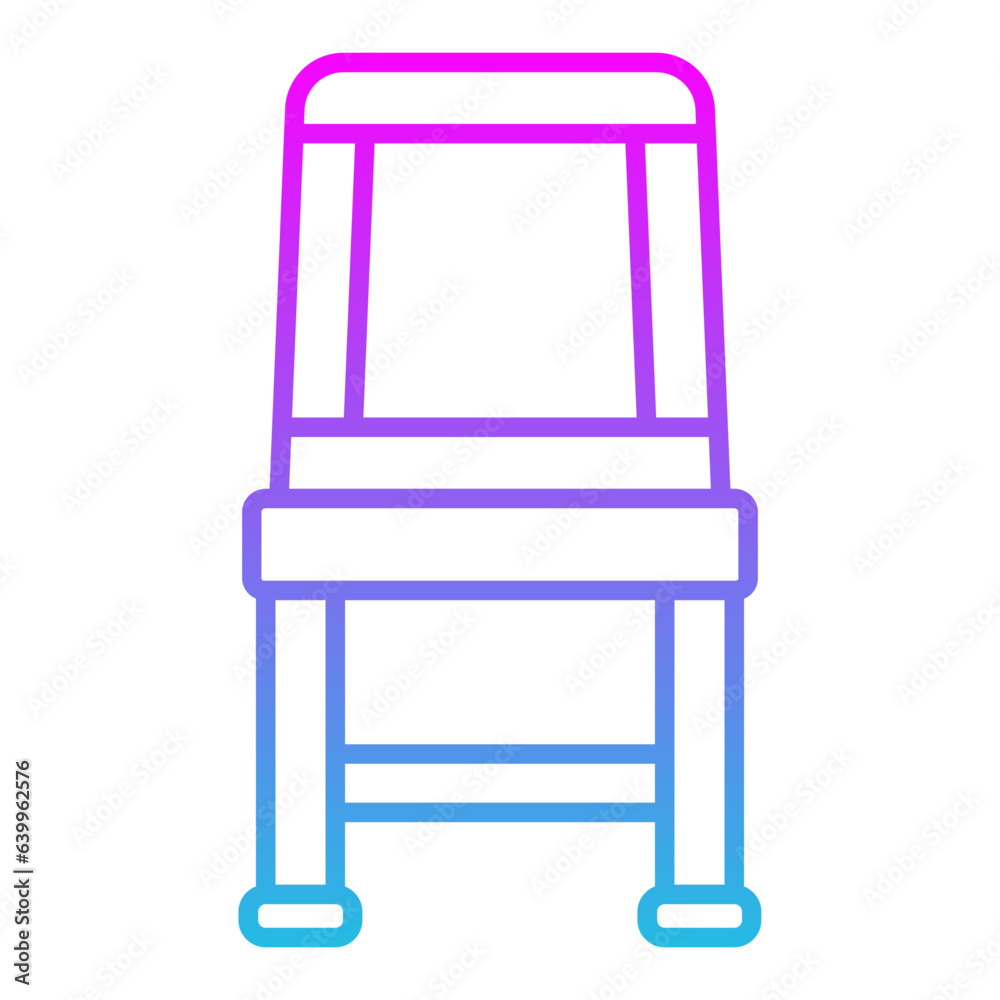Camping chair Icon