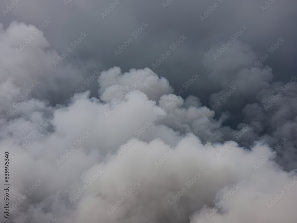 Background of gray smoke. Generative AI Background of gray smoke. Generative AI