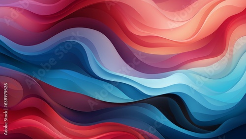 Abstract blue elegant wallpaper for desktop  Generative AI 