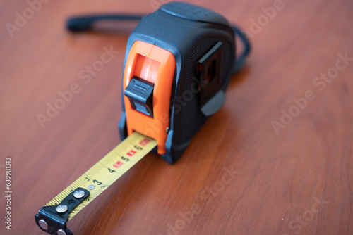 tape measure 3 m. measuring tool.