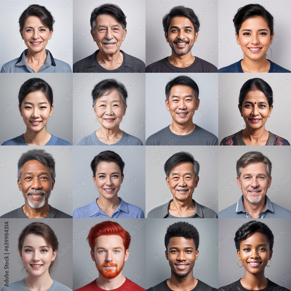 Diversity in Smiles: Multigenerational Portraits Diversity in Smiles: Multigenerational Portraits