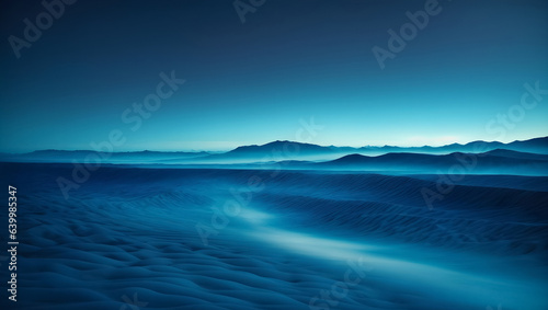 An empty tropical sea coastline before sunrise © ipolstock