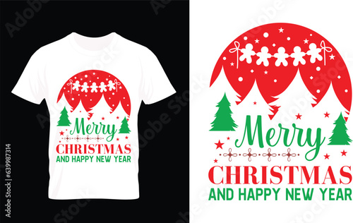 Merry Christmas T-Shirt Design