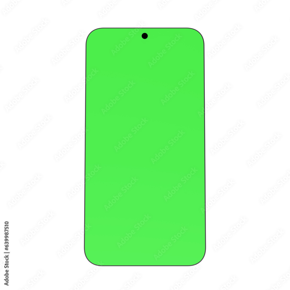 smartphone with green screen isolated for mobile apps mockup smartphone with green screen isolated for mobile apps mockup