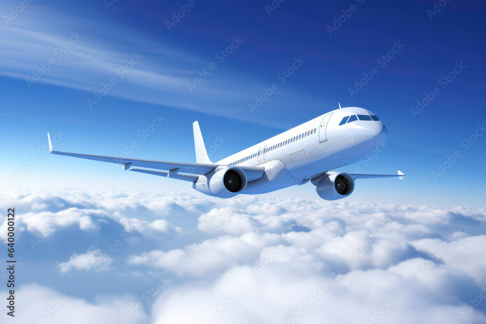 airplane in the sky airplane in the sky