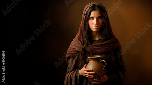 beautiful young Samaritan woman photo
