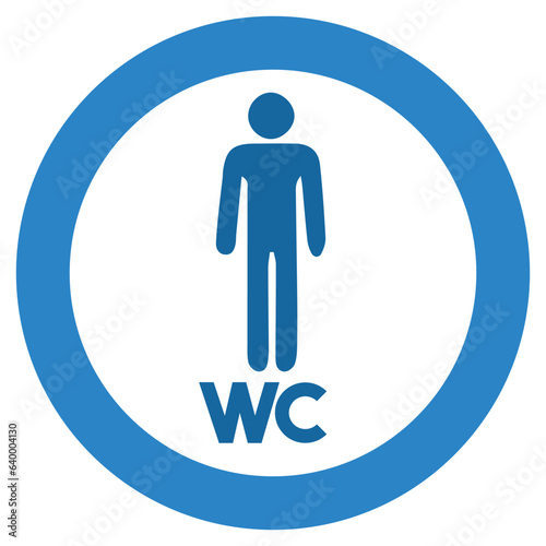 man and woman sign WC