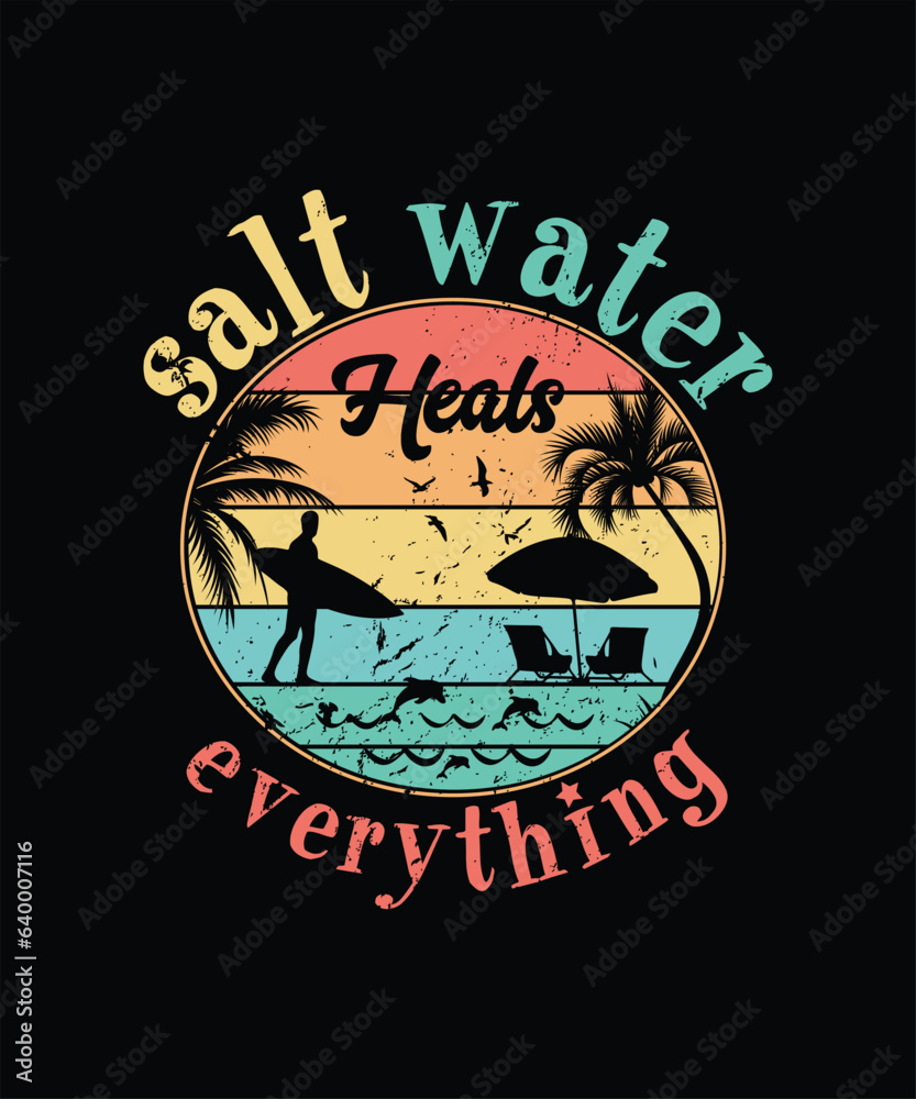 Salt water heals everything 02 design