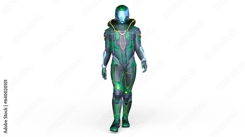 歩くサイバーマン