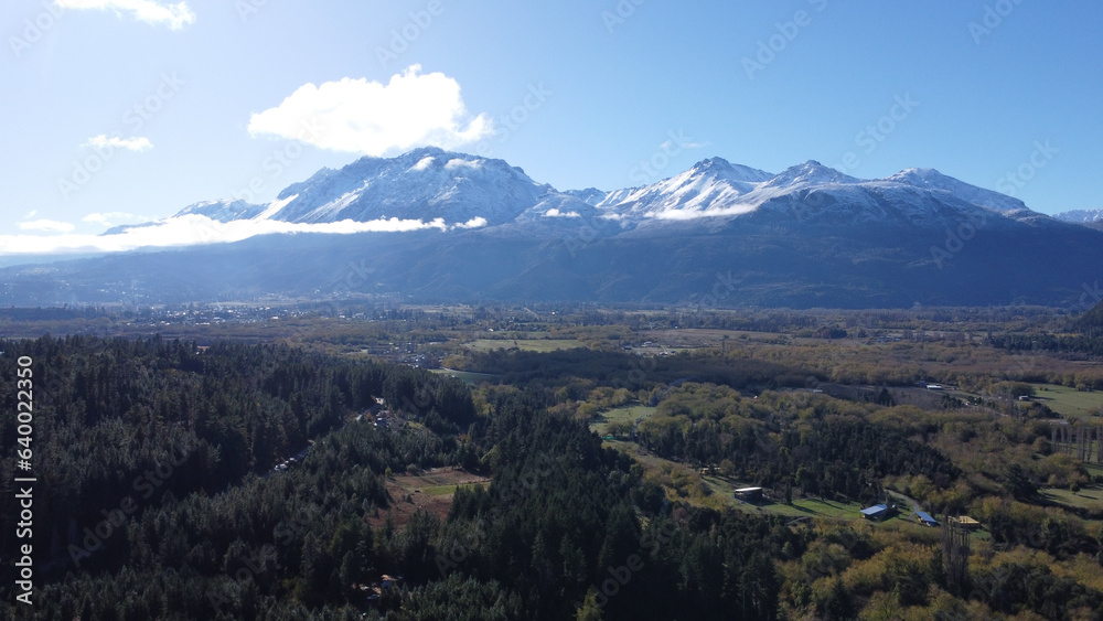 beautiful view of the mountains in nature, snow and greenery. Tranquility, travel to amazing places beautiful view of the mountains in nature, snow and greenery. Tranquility, travel to amazing places
