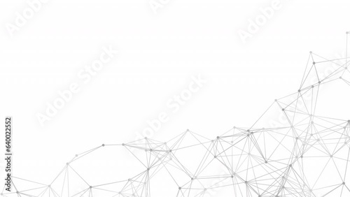Abstract geometric background. Plexus mesh backdrop.