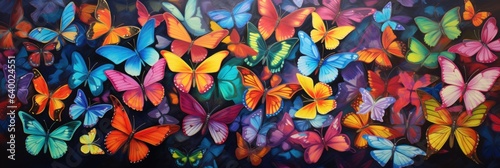 colorful butterflies © Brian
