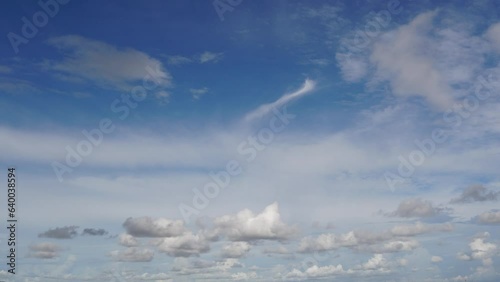 空・雲・タイムラプス