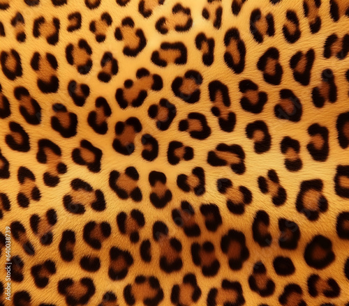 Leopard Detail Skin, Ai Generated