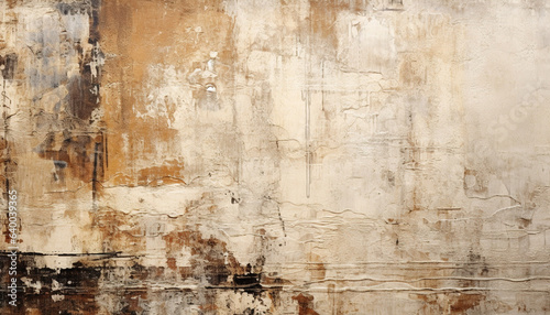 Fototapeta Naklejka Na Ścianę i Meble -  Abstract oil paint brushstrokes palette knife relief texture pattern painting wallpaper background