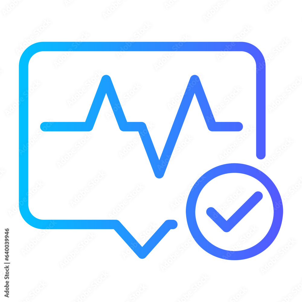 voice recognition gradient icon voice recognition gradient icon