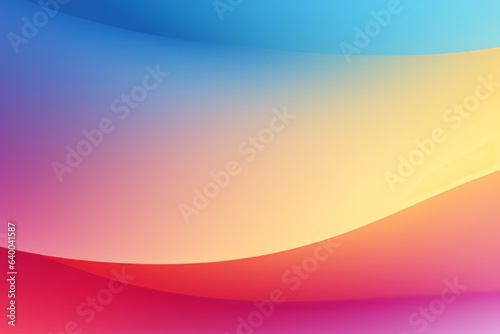 Colorful gradient background with blue purple red color generative ai