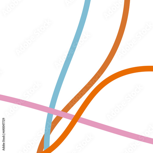 Orange blue pink grid lines background 