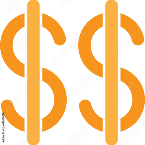 illustration of an symbol dollar