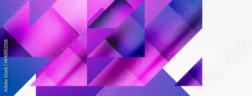 Captivating vector abstraction. Triangles interlock in mesmerizing dance, crafting dynamic geometric backdrop. Fusion of shapes and angles creates artful symphony of modern design